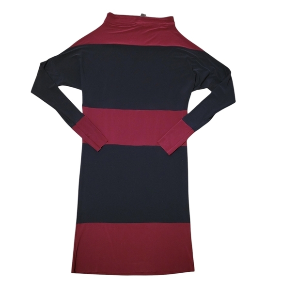 Norma Kamali Women's Spliced All in One Dress Stretch Jersey Knit Convertible XS - Picture 8 of 9